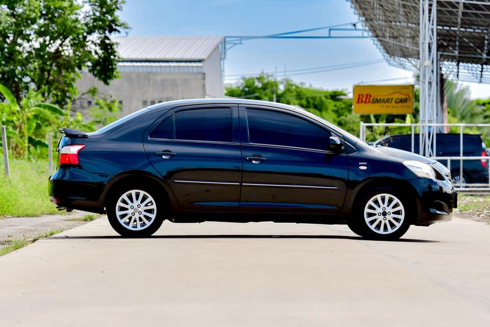 [ขาย] TOYOTA Vios 1.5E มือสอง ปี 2010 จด 2011 เกียร์ออโต้ สีดำ รถบ้านสภาพดี ฟรีดาวน์ ผ่อนถูก รูปที่ 4