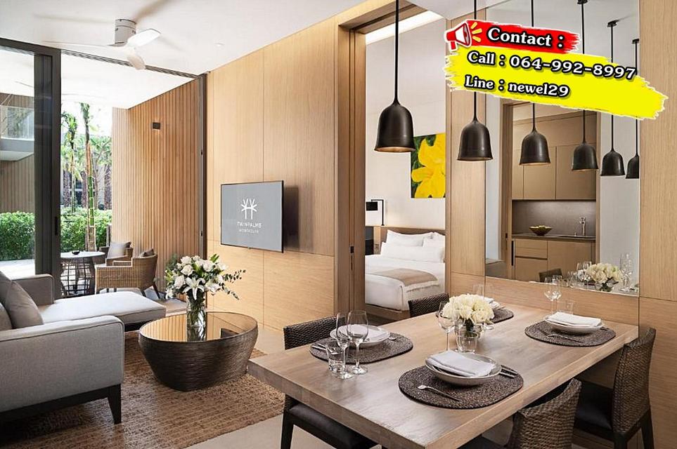 Twinpalms Montazure Residences Phuket ติดชายหาดกมลา (Beachfront Villa) ห้องใหญ่พิเศษ 153 ตารางเมตร 1 ห้องนอน ชั้น1 ตกแต่งครบ 1