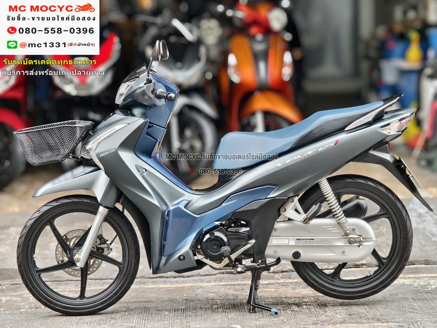 Wave 125i 2023 วิ่ง10000โล สตาดมือล้อแมค รถบ้านแท้เครื่องท่อเดิมๆ มีเล่มเขียวชุดโอนครบ No1112