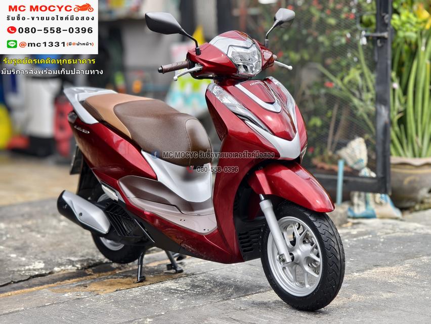 Lead 4v สีแดง 2023 วิ่ง10000โล รถบ้านแท้มือเดียว ไม่ใช่รถประมูล เครื่องท่อเดิมๆ No1138