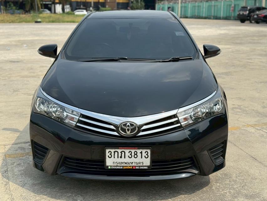 Toyota Altis 1.6G AT 2014 สีดำ รูปที่ 2
