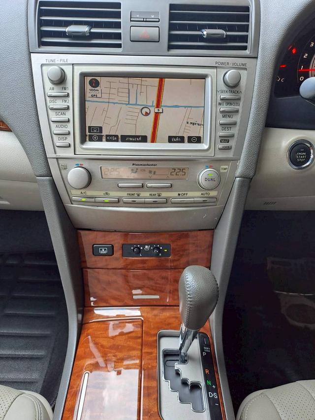 TOYOTA CAMRY 2.4 V รุ่นท็อปปี2008 สีดำ 8