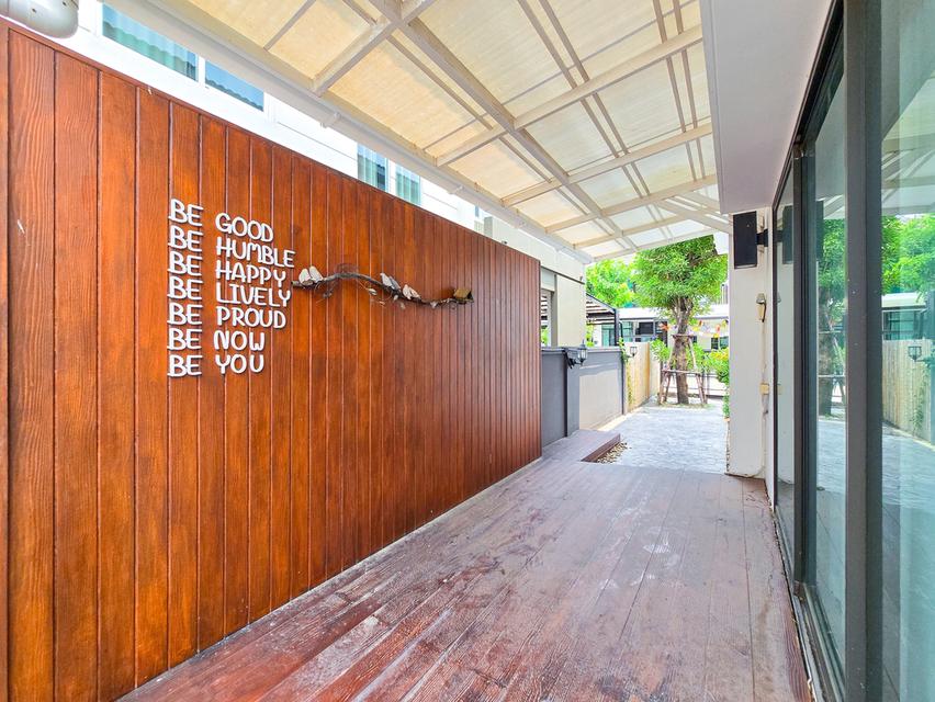 ขาย บ้านเดี่ยว มัณฑนา ศรีนครินทร์-บางนา ขนาด 52ตรว. ใช้สอย 165ตรม. บ้านสวย แปลงสวยหลังบ้านไม่ชนใคร พร้อมเข้าอยู่ 18