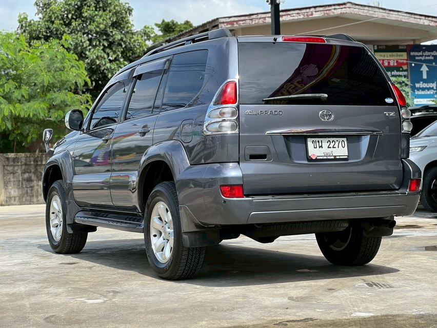 ปี 2003 TOYOTA LAND CRUISER, PRADO 3.4 V6 4WD โฉม ปี90-08 สีเทา เกียร์ออโต้ เบนซิน ไม่แก๊ส