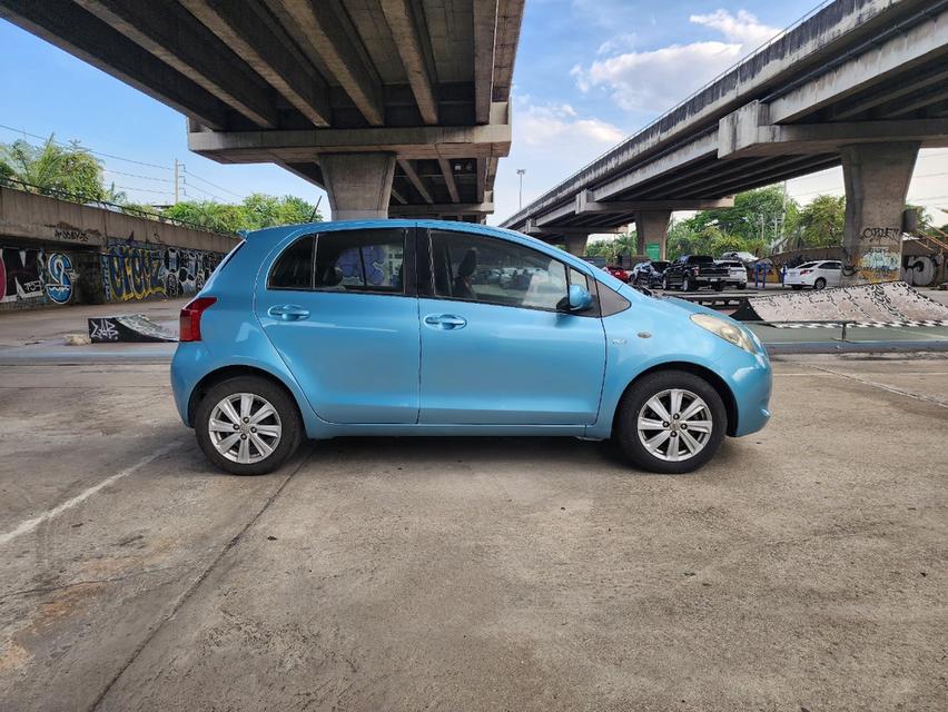 ขายรถ Toyota Yaris 1.5E ปี 2007 สีฟ้า เกียร์ออโต้ 8