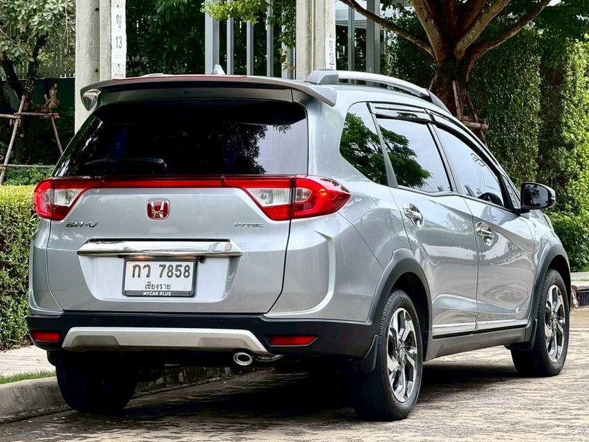 รหัสรถ PAT7858 Honda BR-V 1.5 SV (Top) สีเงิน ปี2018  9