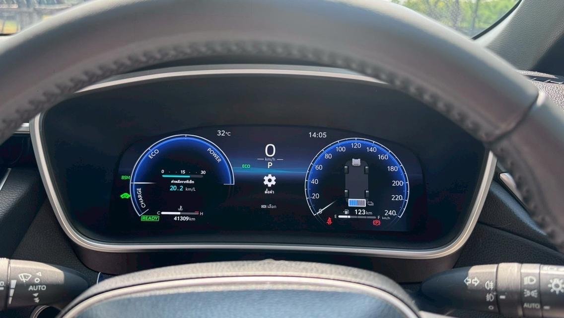 รหัสรถ TPV9973 🎊 Toyota Corolla Cross 1.8 HEV Premium Luxury  🎊 2024 รูปที่ 9