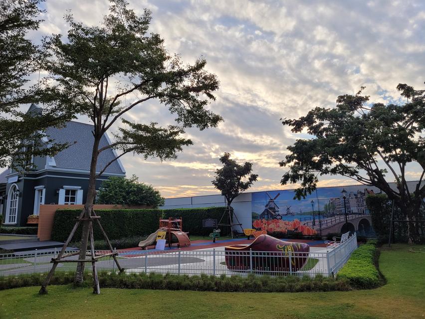 บ้านทาวโฮม 2 ชั้น หมู่บ้านอินดี้ 3 ประชาอถทิศ 90 3