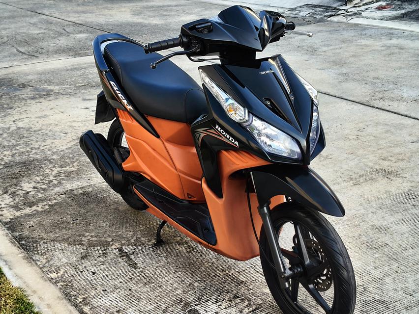Honda Click 110i หัวฉีด ปี2009 สีดำ-ส้ม 7