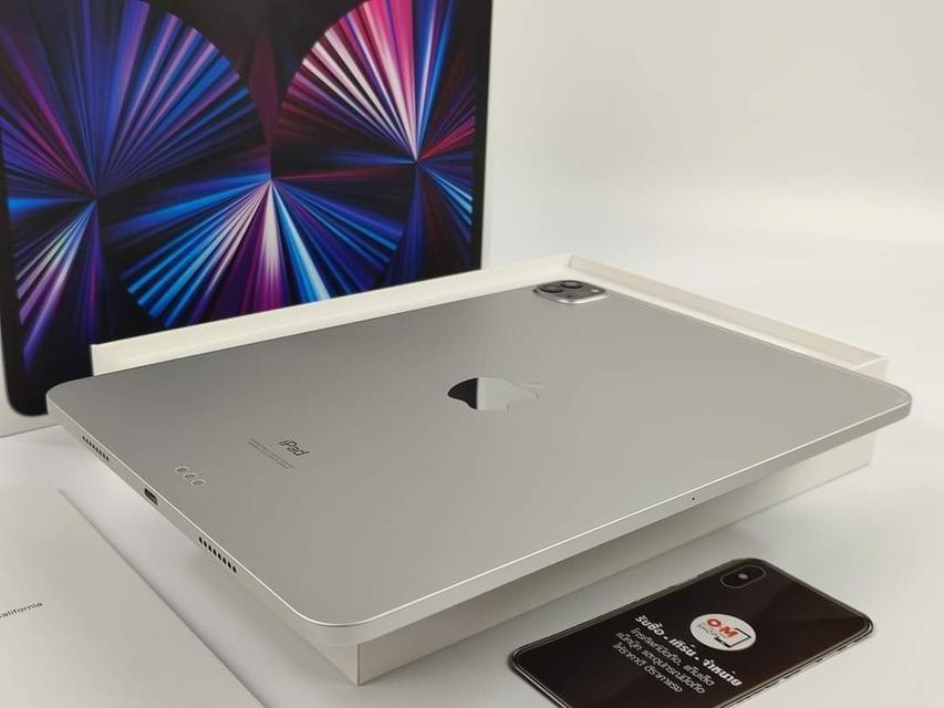 รูป ขาย/แลก iPad Pro 2021 (Gen3) 11นิ้ว 2TB (Wifi) สี Silver ศูนย์ไทย ใหม่มือ1 แกะเช็ค ยังไม่แอค เพียง 37,900 บาท  2