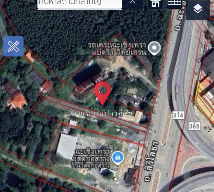 ขายที่ดิน 4 ไร่ 45 ตร.วา ติดถนนใหญ่ ทำเลทอง ใกล้โรบินสัน ตำบลโสธร 2