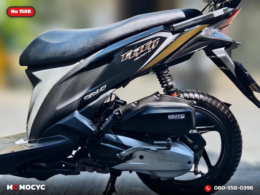 Honda Click 125i 2012 วิ่ง30000โล รุ่นTOP รถบ้านแท้มือเดียว เครื่องท่อเดิม มีเล่มเขียวชุดโอนครบ No.1588 รูปที่ 12