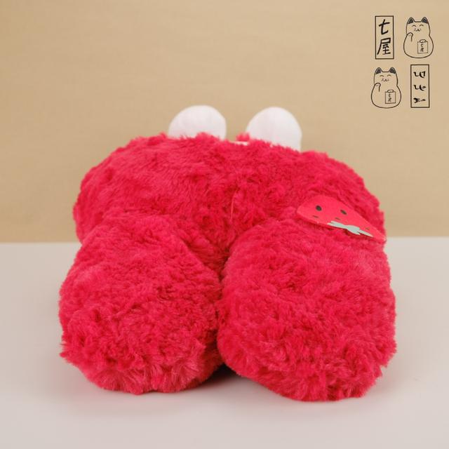ตุ๊กตา กระต่าย มายเมโลดี้ Rabbit・SANRIO 2018・My Melody Fluffy Strawberry Pochette Rose Fur・Mega J๋B รูปที่ 6