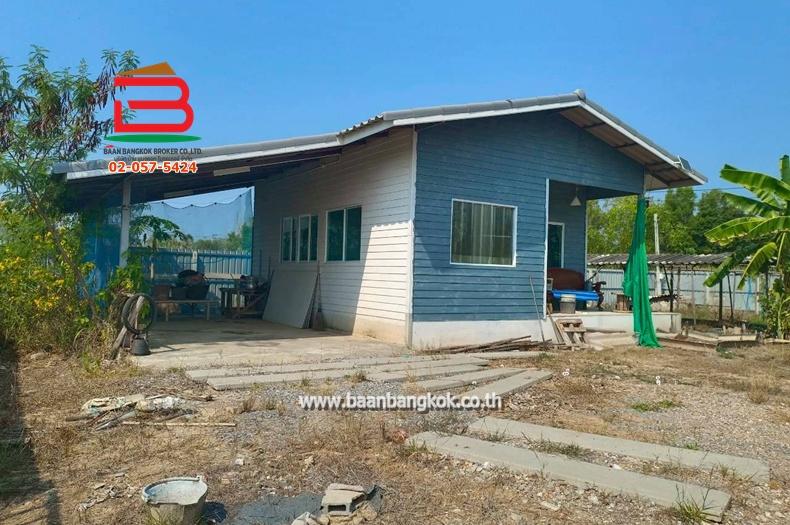 ที่ดินพร้อมสิ่งปลูกสร้าง เนื้อที่ 1 ไร่ ถนนเทศบาล 6/1 ตำบลบึงบา อำเภอหนองเสือ ปทุมธานี 9