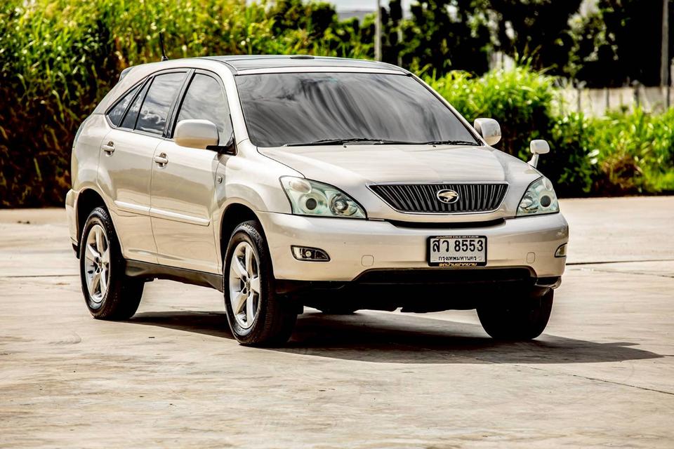 Toyota Harrier Rx240G ปี 2006 เกียร์ Auto สีน้ำตาล ซันรูฟ