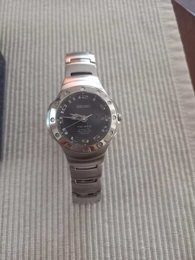นาฬิกา Seiko Premier Kinetic Auto Relay  รหัสตัวเรือน 5J22-0D60 รูปที่ 7