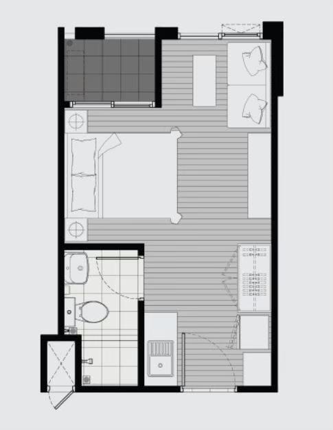 ขายคอนโด แชปเตอร์วัน อีโค รัชดา-ห้วยขวาง 3