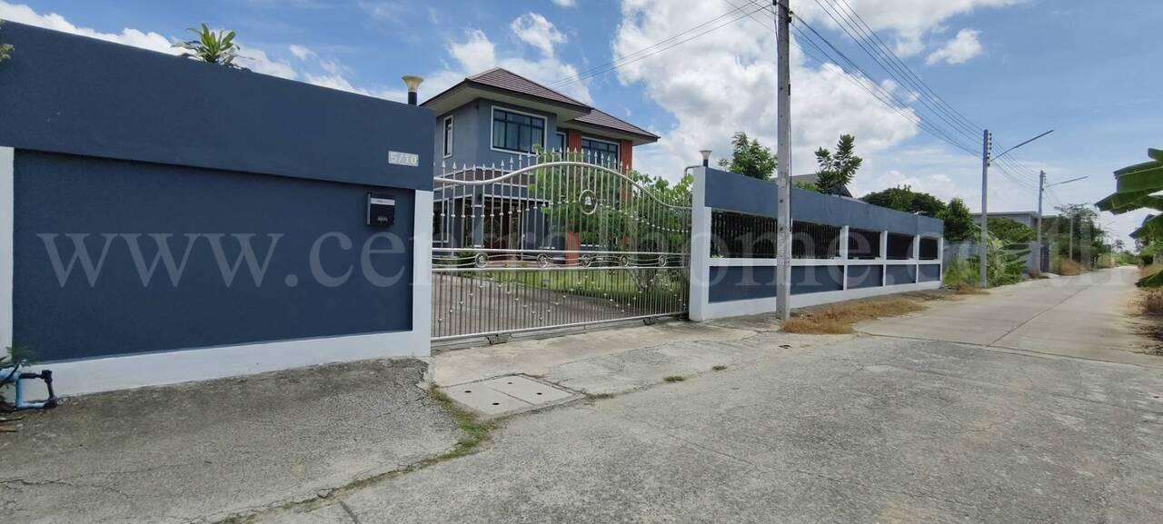 บ้านเดี่ยว 214 ตร.วา ถนนคลาสเดย์ สามพราน นครปฐม ทำเลดี 19