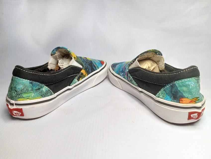 VANS ผ้าใบแบบสวม มือสอง สภาพเหมือนใหม่ จัดส่งฟรี! เก็บปลายทาง 6