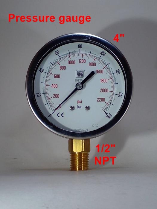 Pressure Gauge  มีสต็อกในไทย  เปิดใบกำกับภาษีได้ พร้อมส่งด่วน ส่งไว รูปที่ 8