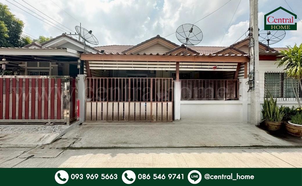 ทาวน์เฮ้าส์ ชั้นเดียว บ้านกลางเมือง พีพี 8 เมืองสุพรรณบุรี