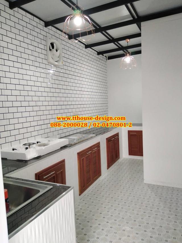 รับเหมา ต่อเติม โครงหลังคา กันสาด ห้องครัว เทพื้นปูกระเบื้อง Line dddesign23 รูปที่ 9