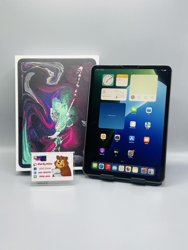 iPadPro11 ปี2018 Gen1 256gb Cell ครบกล่อง นัดรับได้ครับ