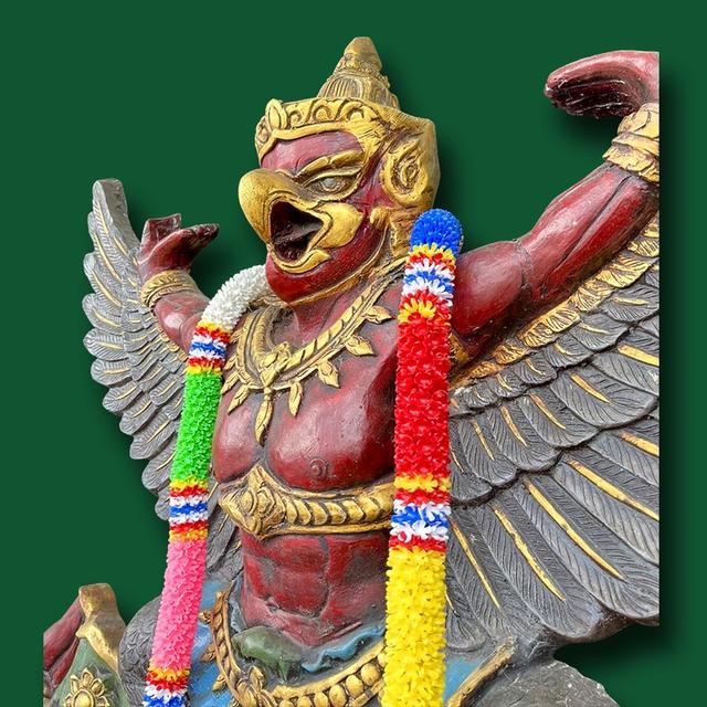 พญาครุฑองค์ใหญ่ แขวนผนัง ขนาด130ซม 4