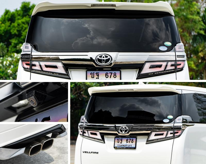 Toyota Vellfire ZG Edition 2018 สีขาว ไมล์น้อย รูปที่ 7
