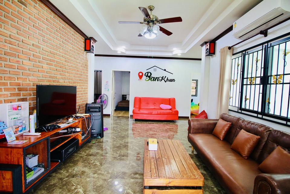 ขายบ้าน Pool Villa 72 ตร.วา ตกแต่งพร้อมอยู่ เฟอร์ครบ พลูตาหลวง สัตหีบ ใกล้อู่ตะเภา-บางเสร่ รูปที่ 11