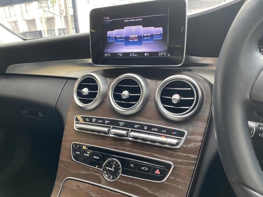 BENZ C350e 2.0 Plug-in Hybrid Exclusive ปี2018 แท้ รถมือเดียวเข้าศูนย์ตามระยะถึงปัจจุบัน 7