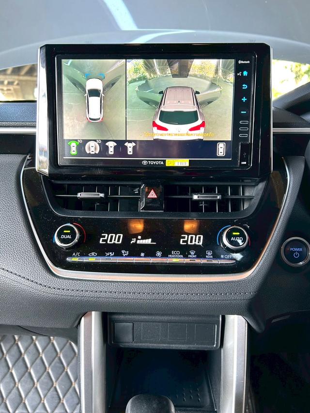 ขายรถ Toyota Corolla Cross 1.8 HEV Premium ปี 2020 สีเทา เกียร์ออโต้ รูปที่ 14