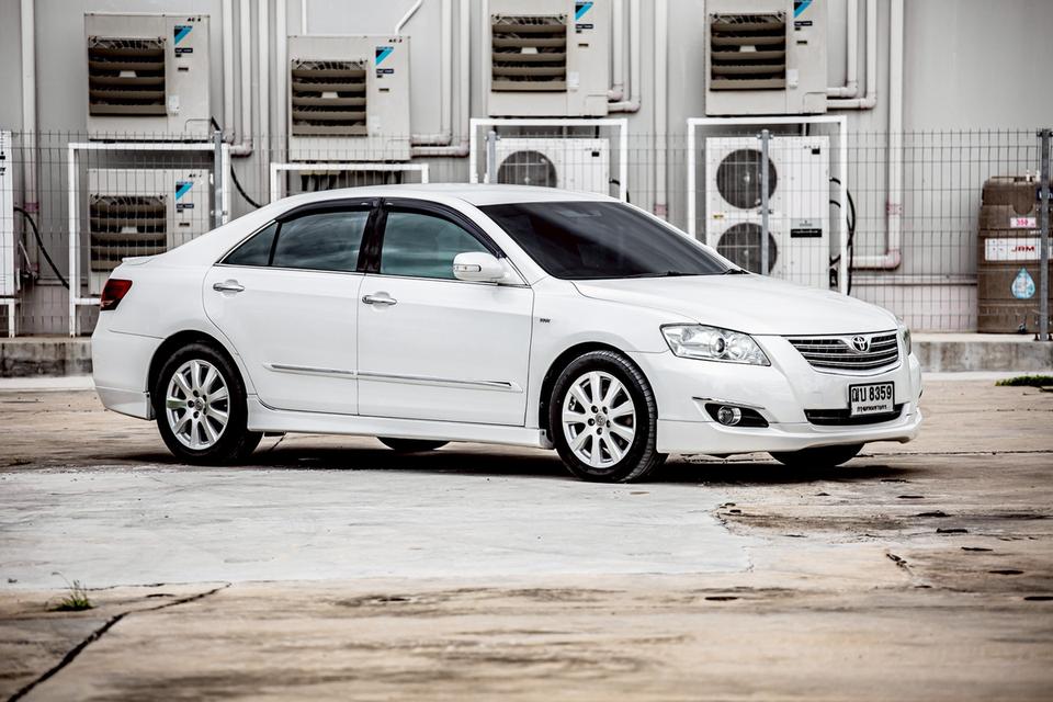 Toyota Camry 2.0G Extremo สีขาว ภายในดำ ปี 2009 สีขาว
