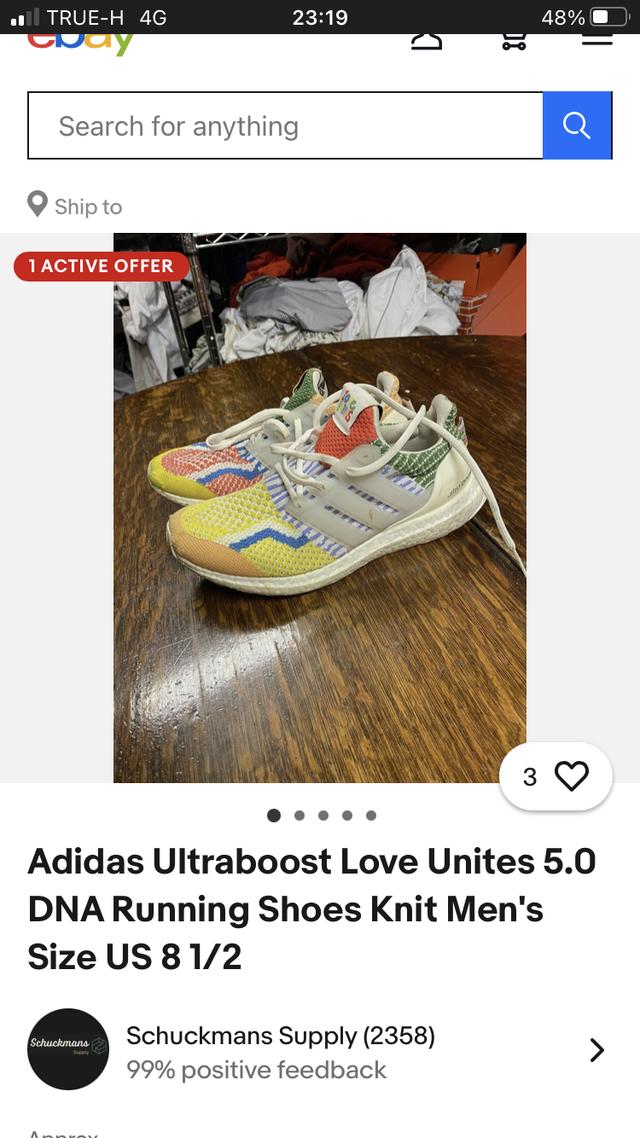 รองเท้าวิ่ง adidas Ultraboost Love Unites 5.0 DNA Running