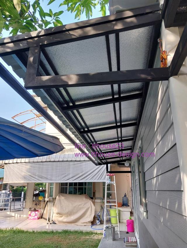 รับเหมา ต่อเติม โครงหลังคา กันสาด ห้องครัว เทพื้น ปูกระเบื้อง ครบวงจร 0950920028 รูปที่ 10