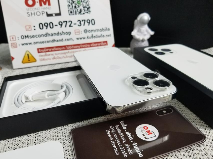 ขาย/แลก iPhone 13 Pro 128GB Silver ศูนย์ไทย สวยมาก สุขภาพแบต100% แท้ ครบยกกล่อง เพียง 32,900 บาท  5