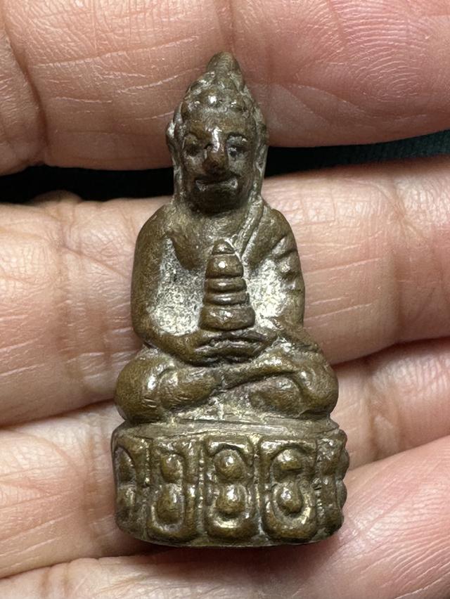 รูปหล่อพระกริ่ง หน้าอินเดีย ไม่ทราบที่