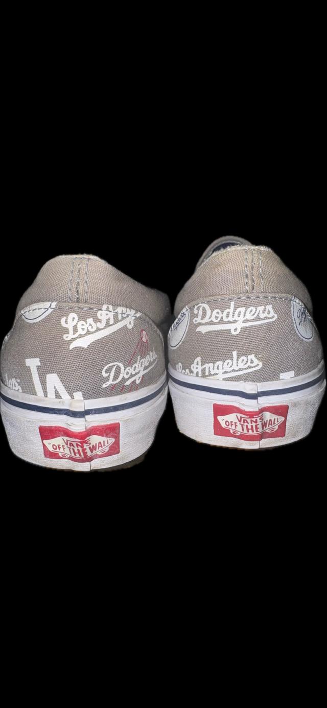 VANS x LA DODGERS Classic Slip-On Shoes (NEW) Mens Size 7 US - Los Angeles Doyers รูปที่ 2