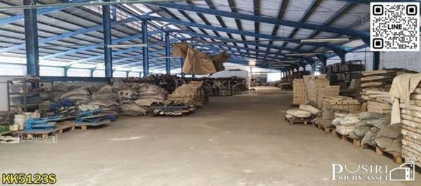 ใครชอบพื้นที่ใหญ่ คุ้ม ต้องหลังนี้ … แบ่งให้เช่าโรงงาน 9,270 ตร.ม. พร้อมที่เปล่า 7.5 ไร่ และห้องพักคนงาน 74 ห้อง ใกล้ ถ.เศรษฐกิจ - KK5123S 2