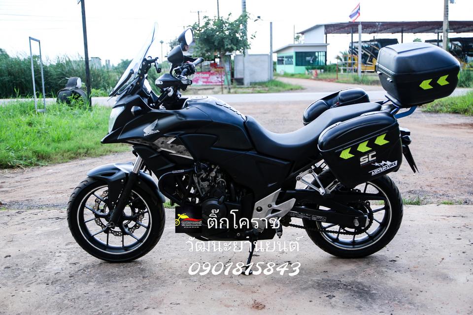 cb500x สภาพสวย พร้อมปี๊บ 3 ใบ