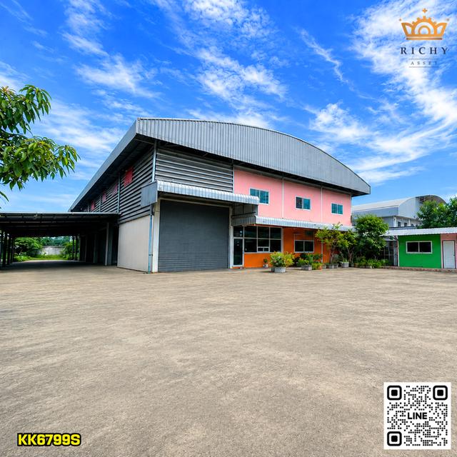 ขายโรงงาน 2 ไร่กว่า “ครบเครื่อง+คุ้มค่า 1,740 ตร.ม.“ ออฟฟิศ 2 ชั้น พร้อมเครน 2 ตัน หม้อแปลง 300 kva มีใบ รง.4 อยู่คอกกระบือ สมุทรสาคร– KK6799S 2