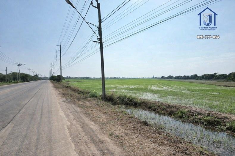 ขายที่ดินแปลงใหญ่ 26 ไร่  221 ตารางวา ถนนทางหลวงชนบท นบ.5027  ทวีวัฒนา–ไทรน้อย นนทบุรี 1