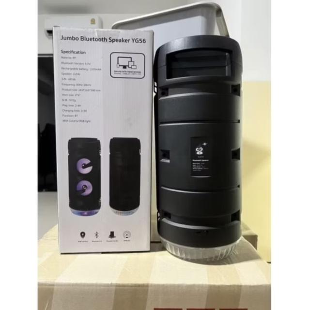 ลําโพงบลูทูธ ไฟกระพริบ ขนาดใหญ่ Jumbo Bluetooth Speaker YG56 รูปที่ 3