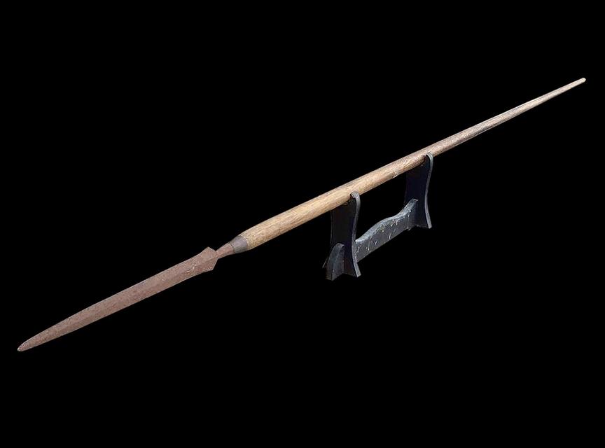 หอกชวา หอกโบราณ หอกไทยโบราณ อายุราว100ปี