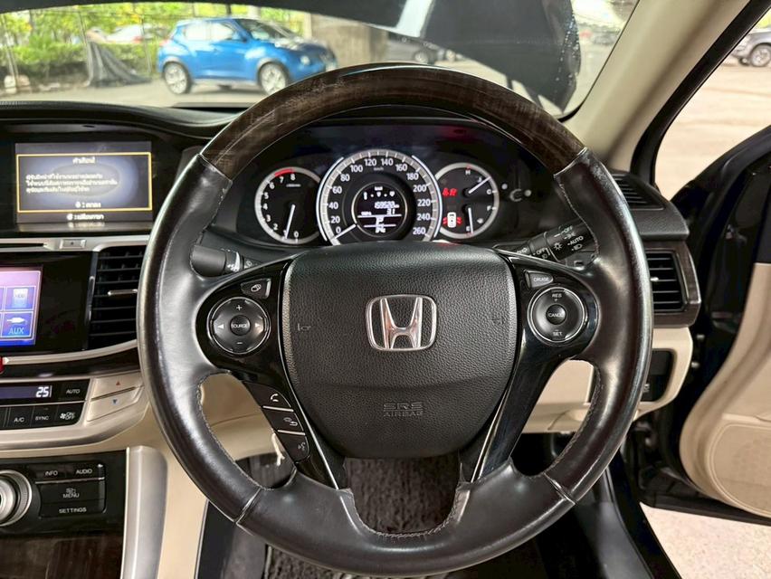🔥ฟรีดาวน์ รถสวย ขับดีมาก Honda Accord 2.0 EL AT ปี 2014 รูปที่ 14