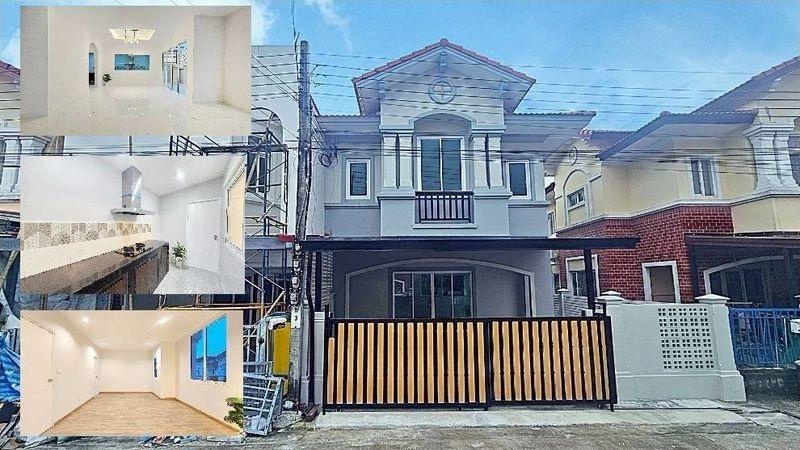 ขายทาวน์เฮ้าส์2ชั้น รีโนเวทใหม่ พร้อมอยู่ฟรีโอน เดอะคอนเนค4 ซอยเพชรเกษม77 เขตหนองแขม กทม. 1