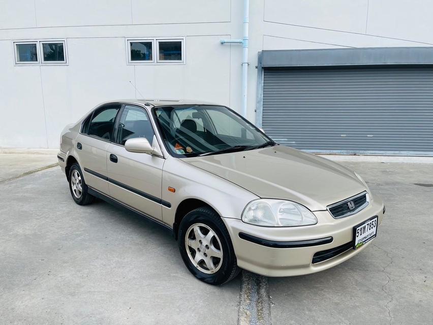 HONDA CIVIC 1.6EXi 1997 โฉมตาโต สีน้ำตาล
