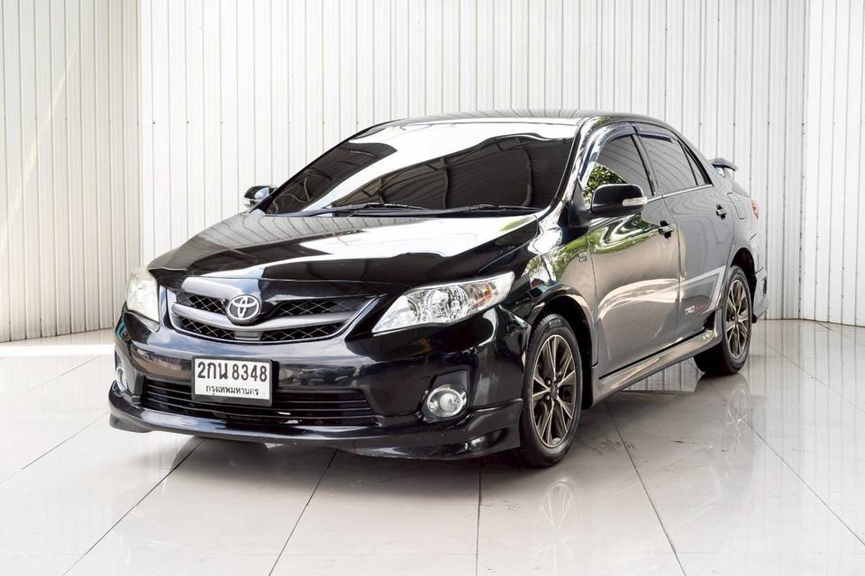 TOYOTA COROLLA ALTIS 1.8 TRD SPORTIVO ปี 2013 สีดำ โฉม ALTIS หน้าแบน ปี08-13