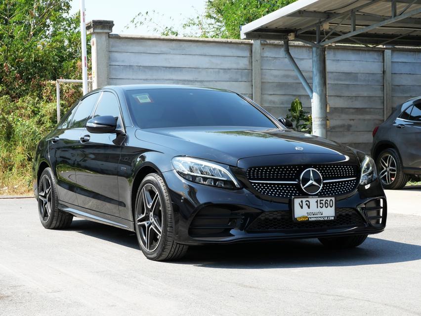 Benz C300e AMG Sport Plug-in Hybrid ปี 2021 เลขไมล์ 55,xxx km.