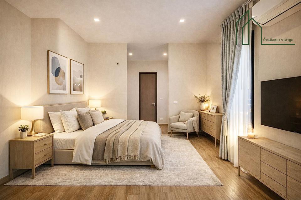 บ้านเดี่ยว หมู่บ้านสัมมากร รังสิต คลอง 7 8